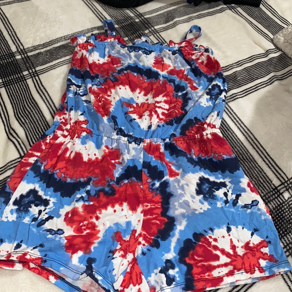 Children’s Place tie dye romper